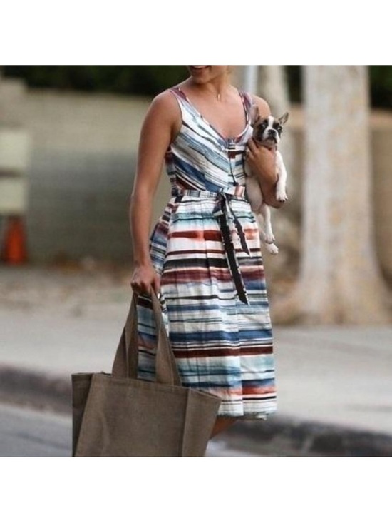 Anthropologie Dresses & Skirts - Anthropologie Moulinette Souers Afterlight Striped Dress Size 8 NWT